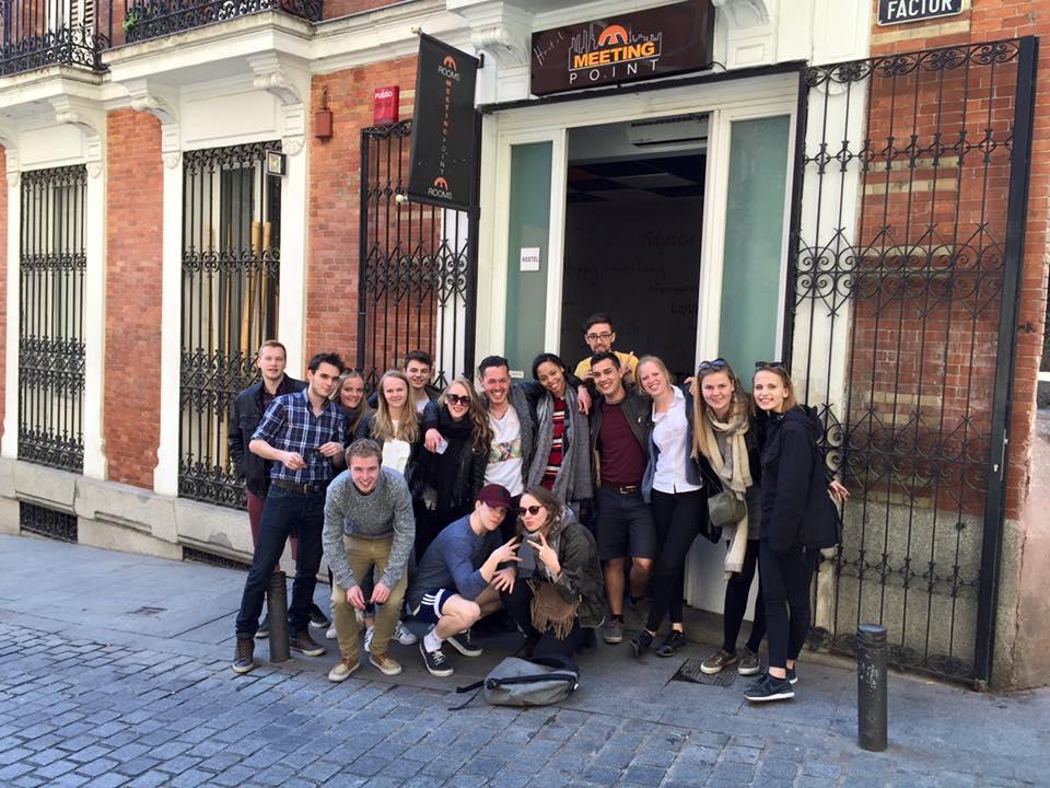 Hostels Meetingpoint Madrid Esterno foto